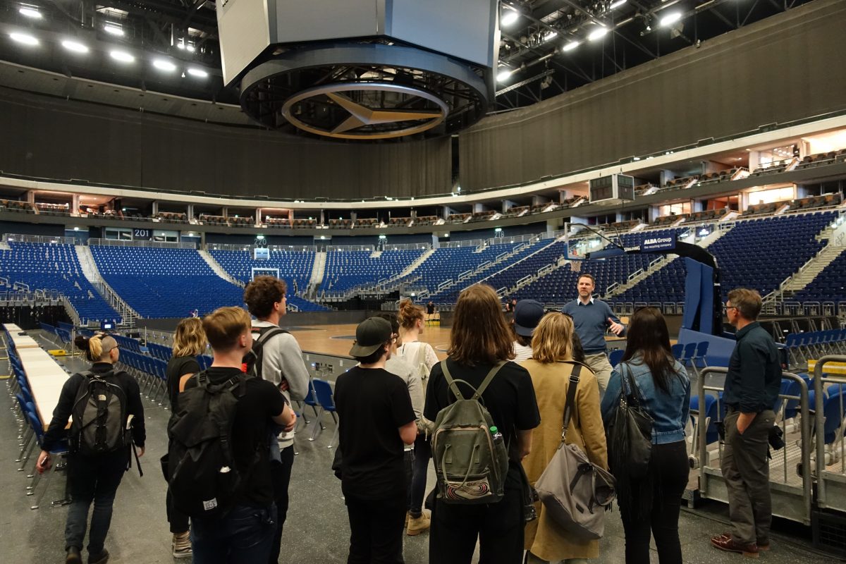 Bimm Berlin Students Go Backstage At Mercedes Benz Arena Bimm Blog