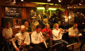 Jazz performers at jazz venue Cotton Club in Hamburg
