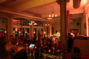 The bustling culture centre Pony Bar in Hamburg