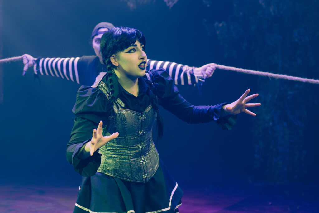 danielle as wednesday in the addams family