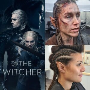 Hair and makeup looks by Chris Suckow for The Witcher