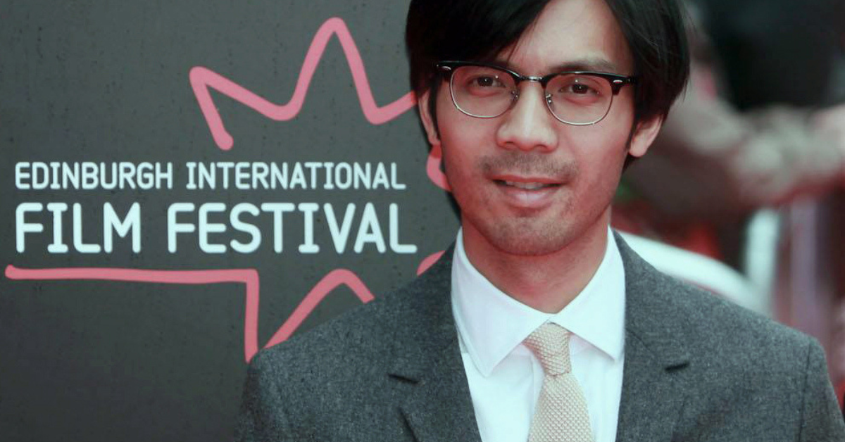 Producer Baldwin Li at Edinburgh Film Festival
